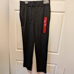 Badgley Mischka Black Drawstring Joggers Size Medium New With Tags!